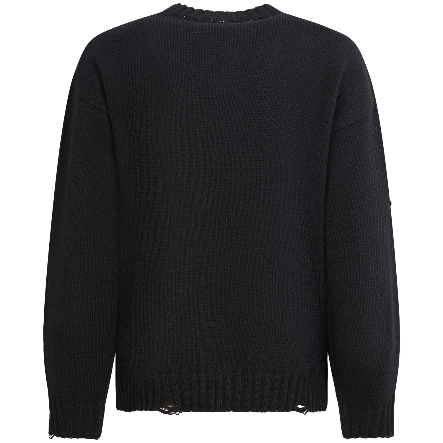 Maglione nero con gatto per donna 2