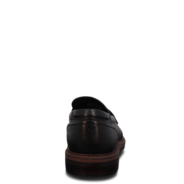 Mocassino nero per uomo