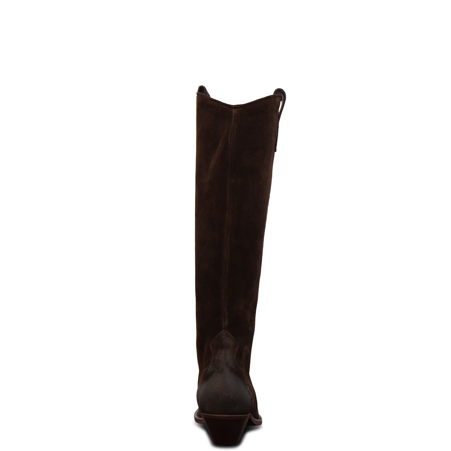 Stivale camperos marrone per donna