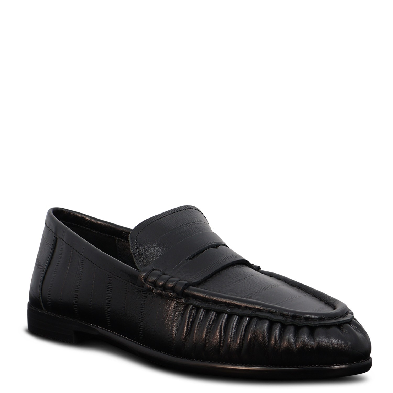 Mocassino nero  per donna