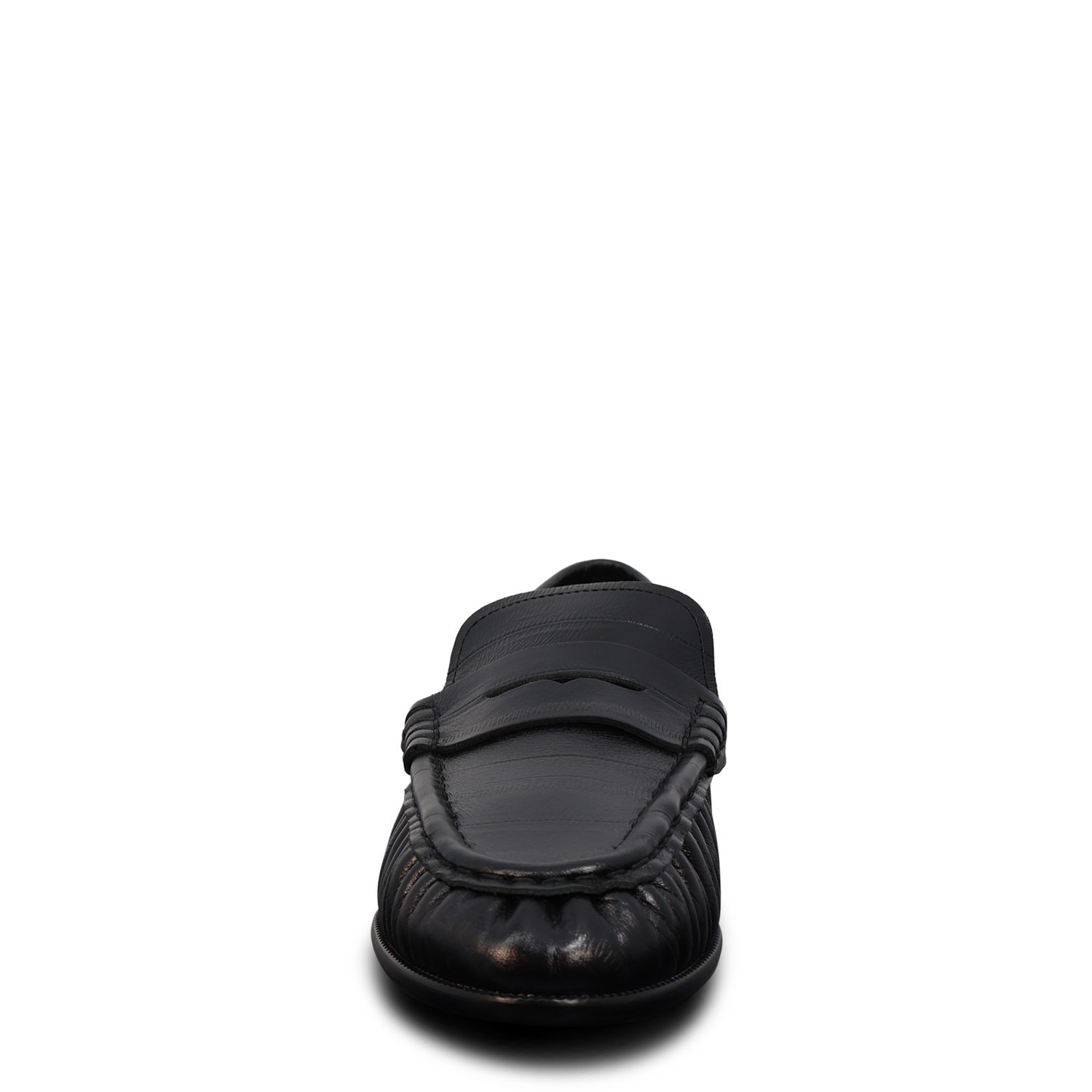 Mocassino nero  per donna