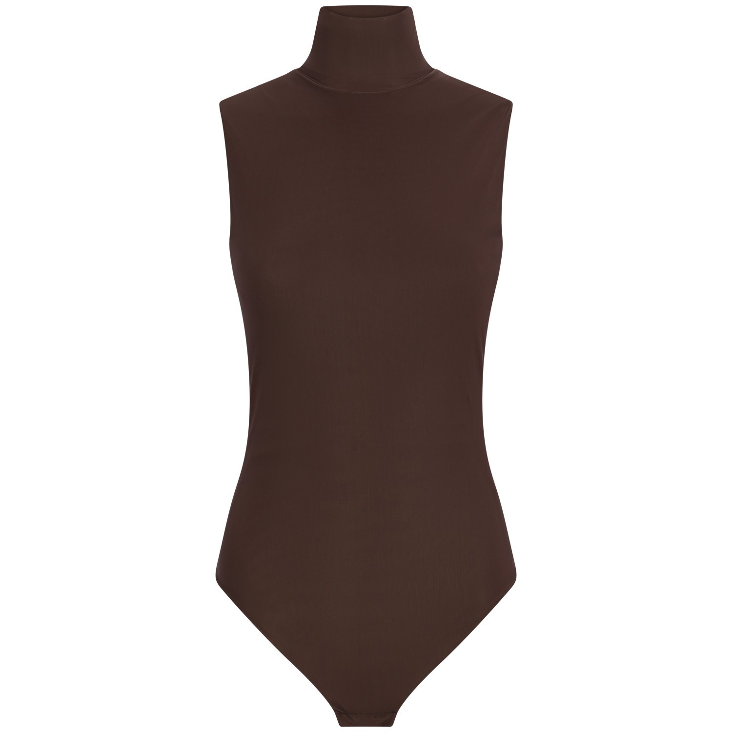 Body marrone per donna