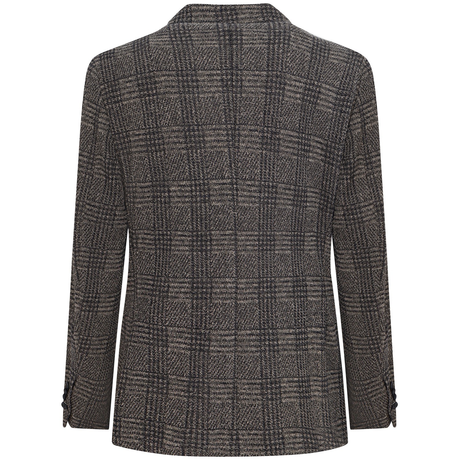 Giacca beige con fantasia blu per uomo 2