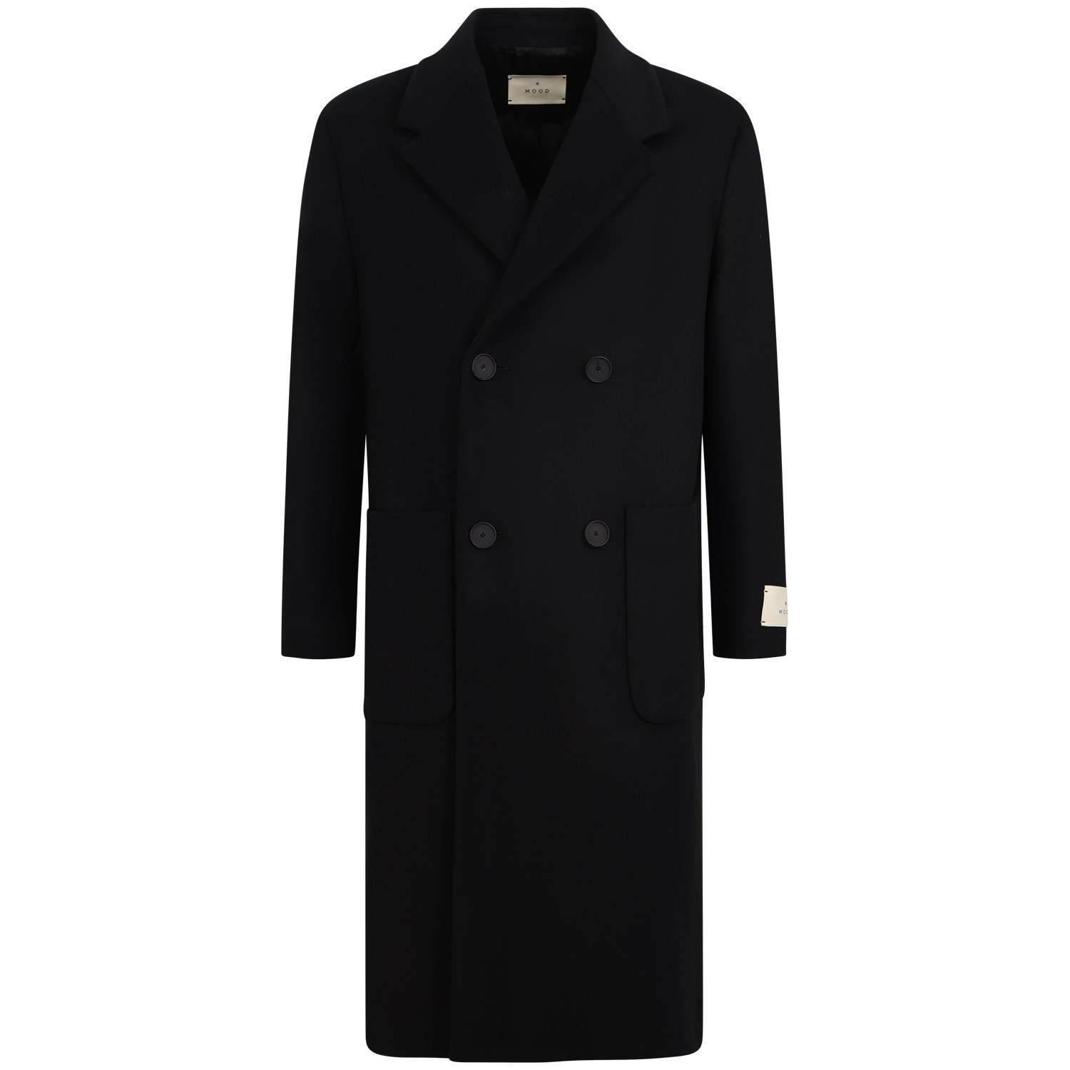 Cappotto nero per uomo