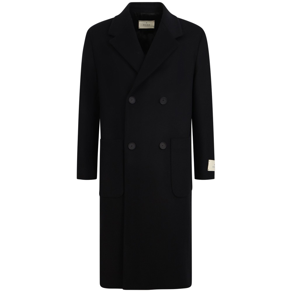 Cappotto nero per uomo