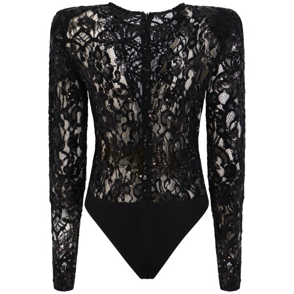 Body in pizzo per donna