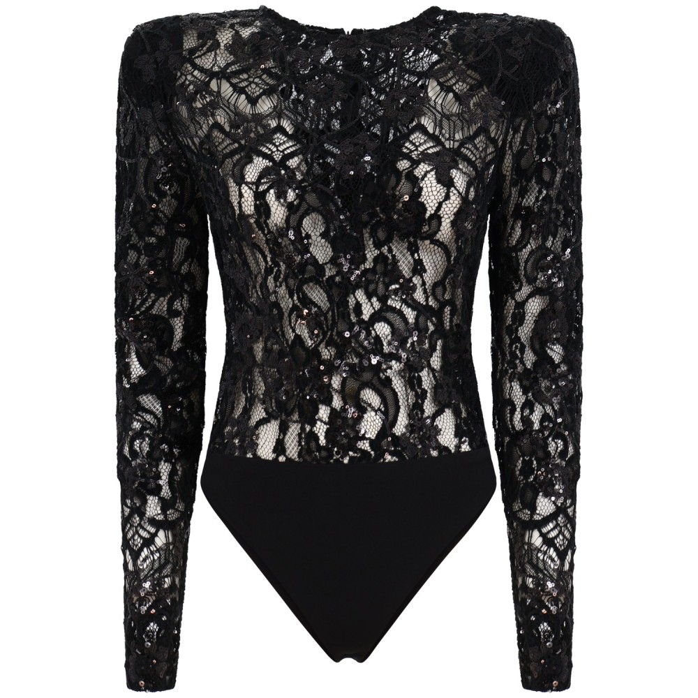 Body in pizzo per donna
