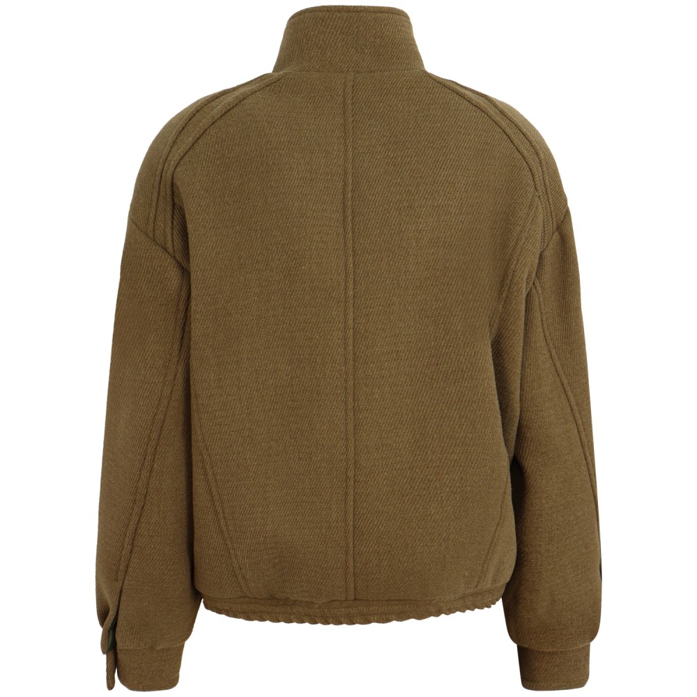 Cappotto verdone corto per donna