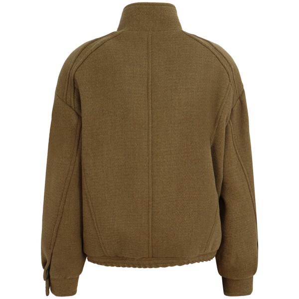 Cappotto verdone corto per donna