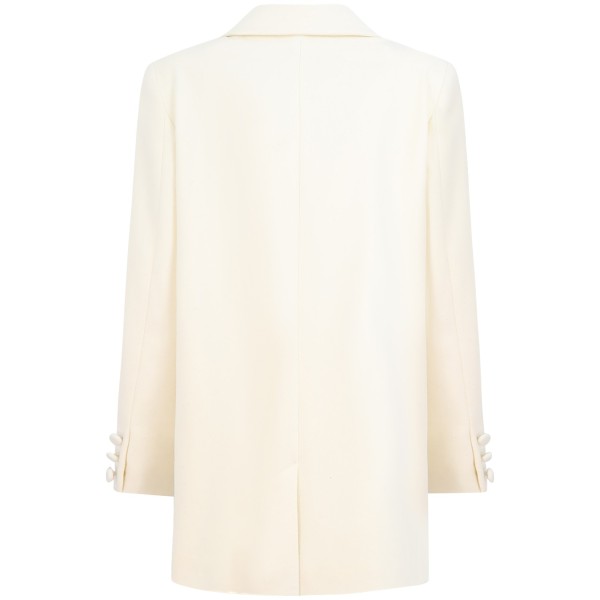 Cappotto panna per donna