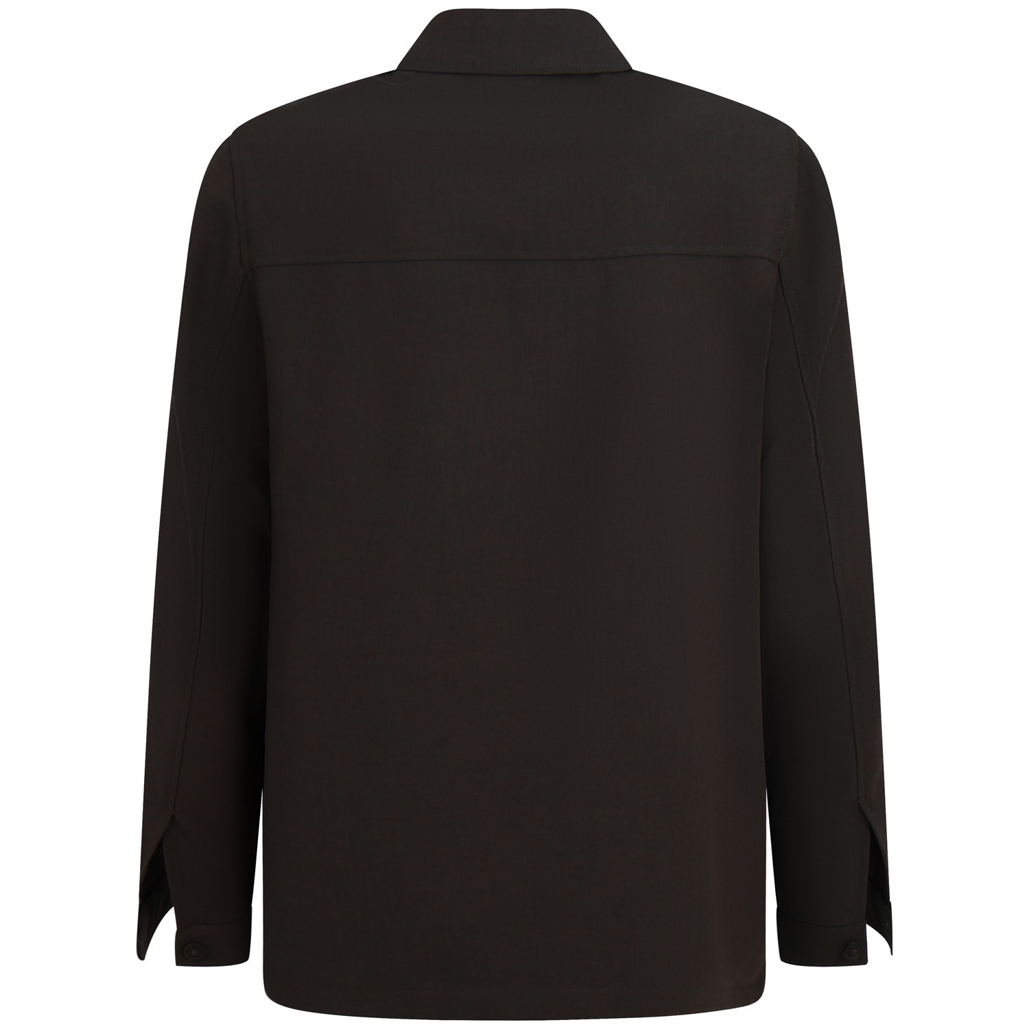 Giacca camicia marrone per uomo 2