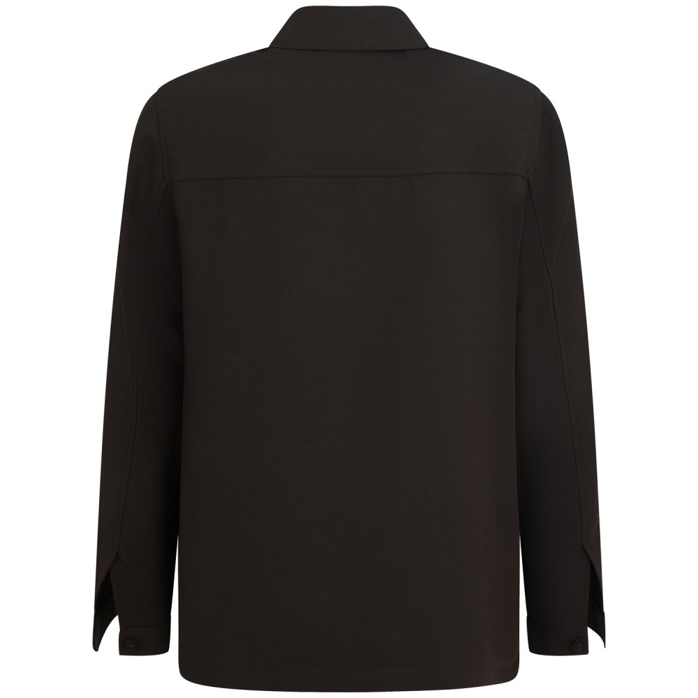 Giacca camicia marrone per uomo