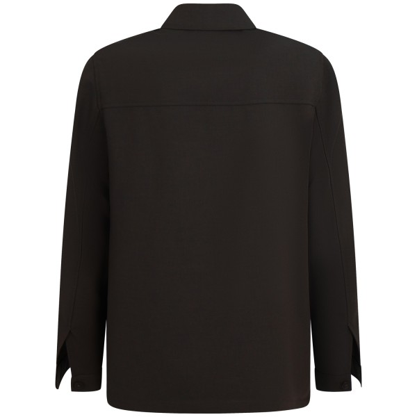 Giacca camicia marrone per uomo