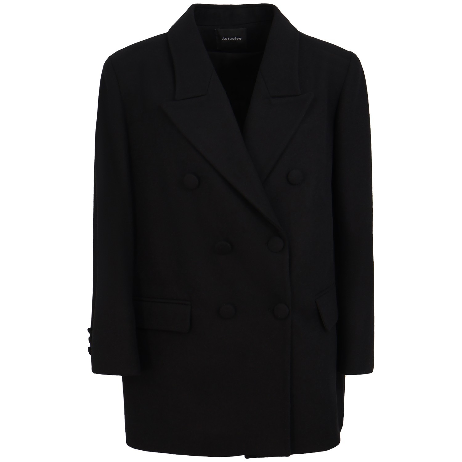 Cappotto nero per donna