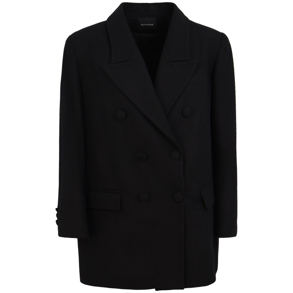 Cappotto nero per donna