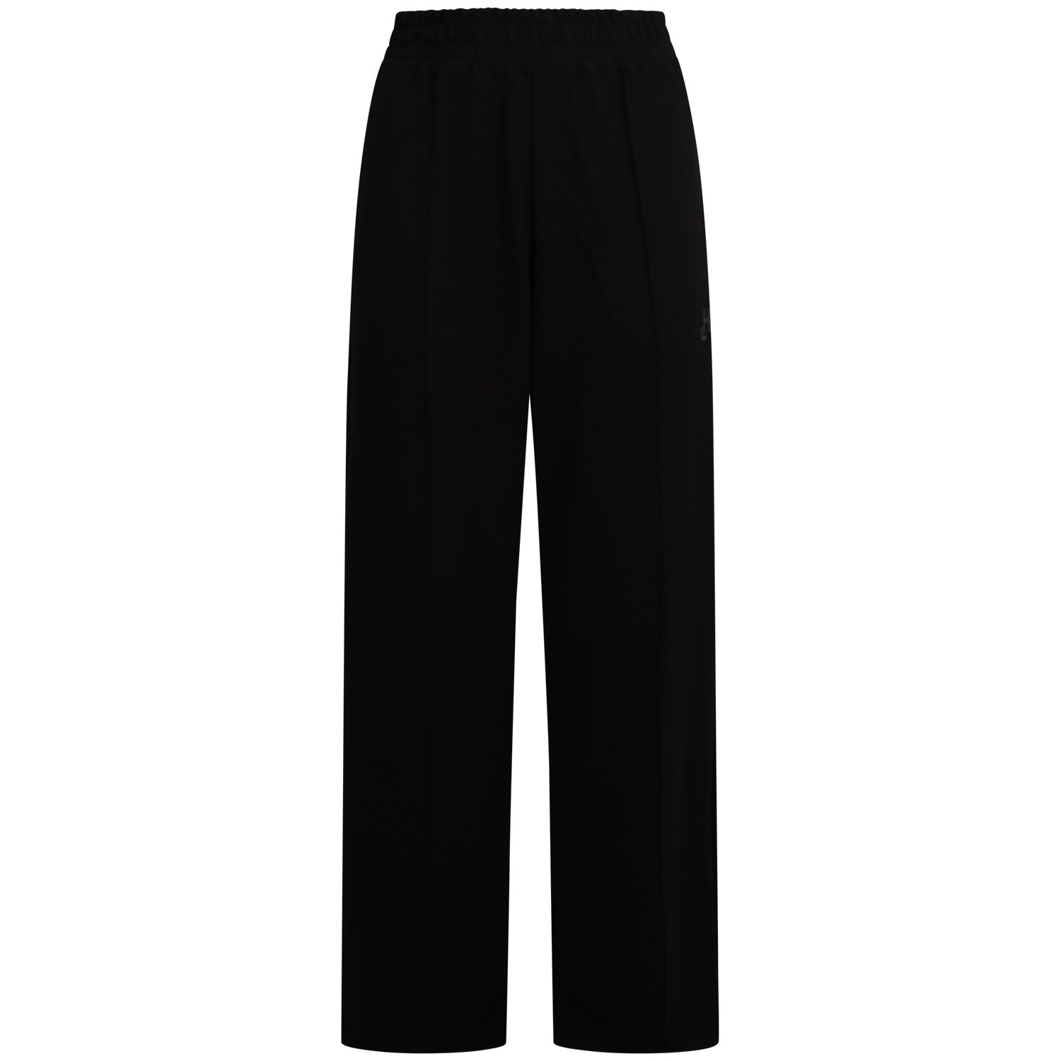 Pantalone tuta nera con logo  per donna