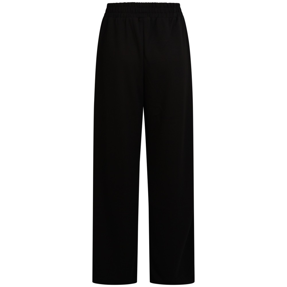 Pantalone tuta nera con logo  per donna