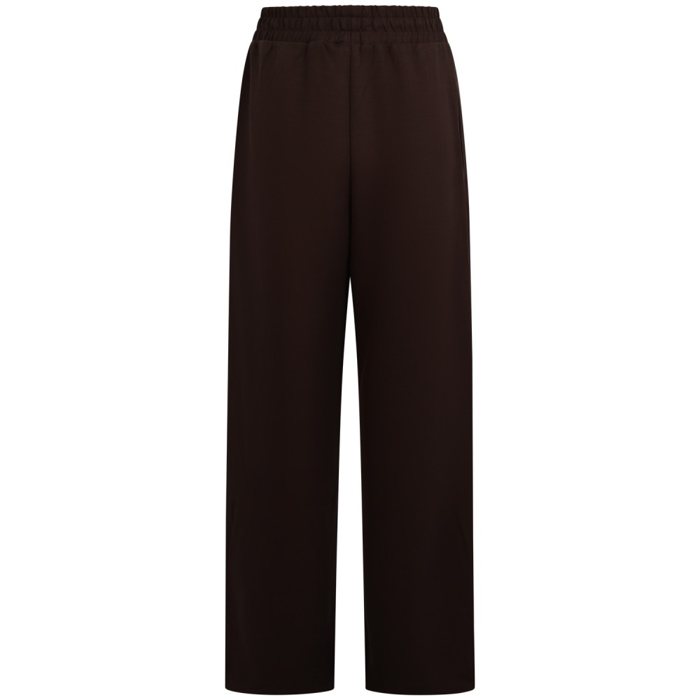 Pantalone tuta marrone con logo  per donna