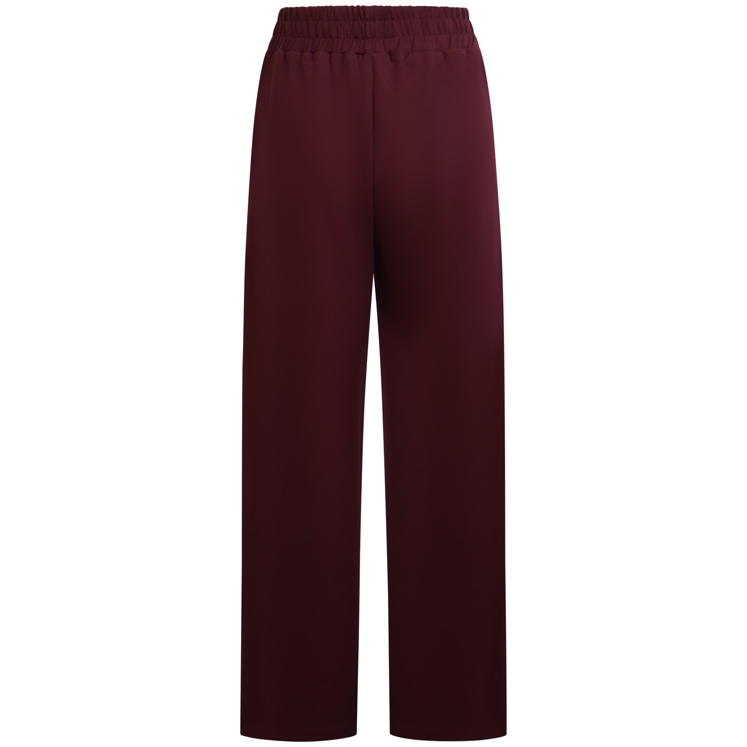 Pantalone tuta bordeaux con scritta per donna 2