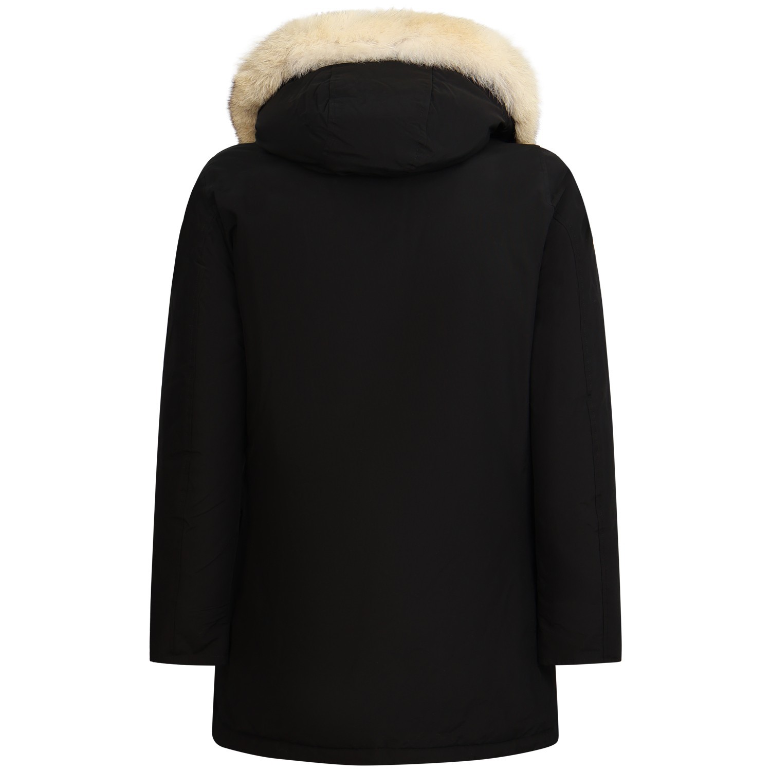Giubbotto nero 'Arctic Detachable Fur Parka' per uomo 2