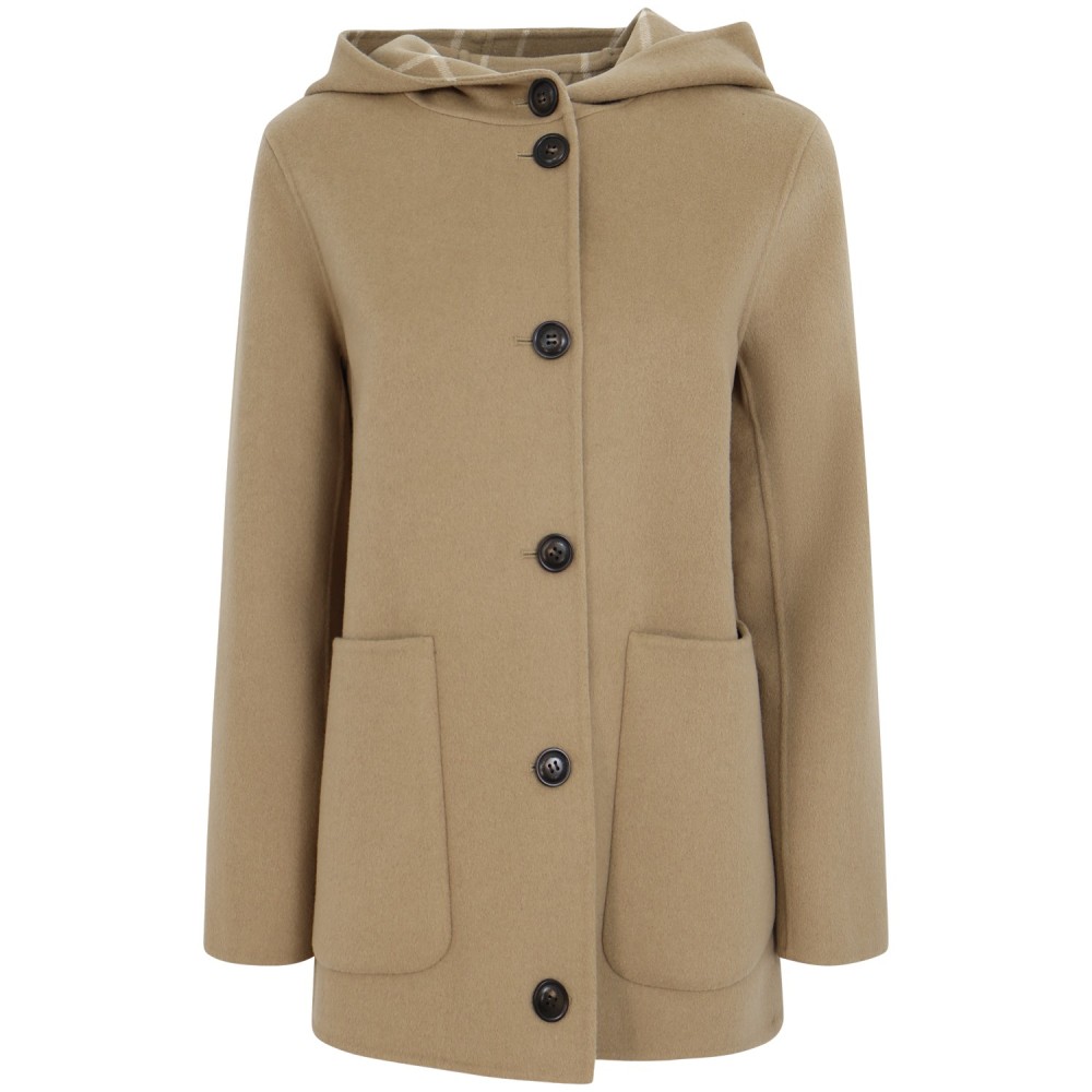 Cappotto beige 'Double wool' per donna