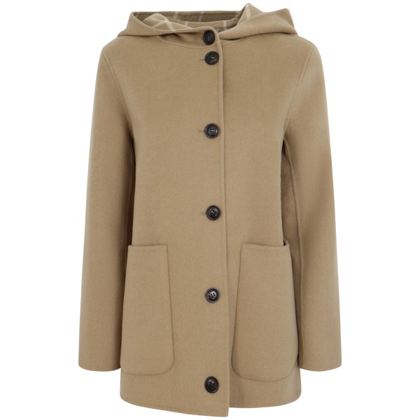 Cappotto beige 'Double wool' per donna