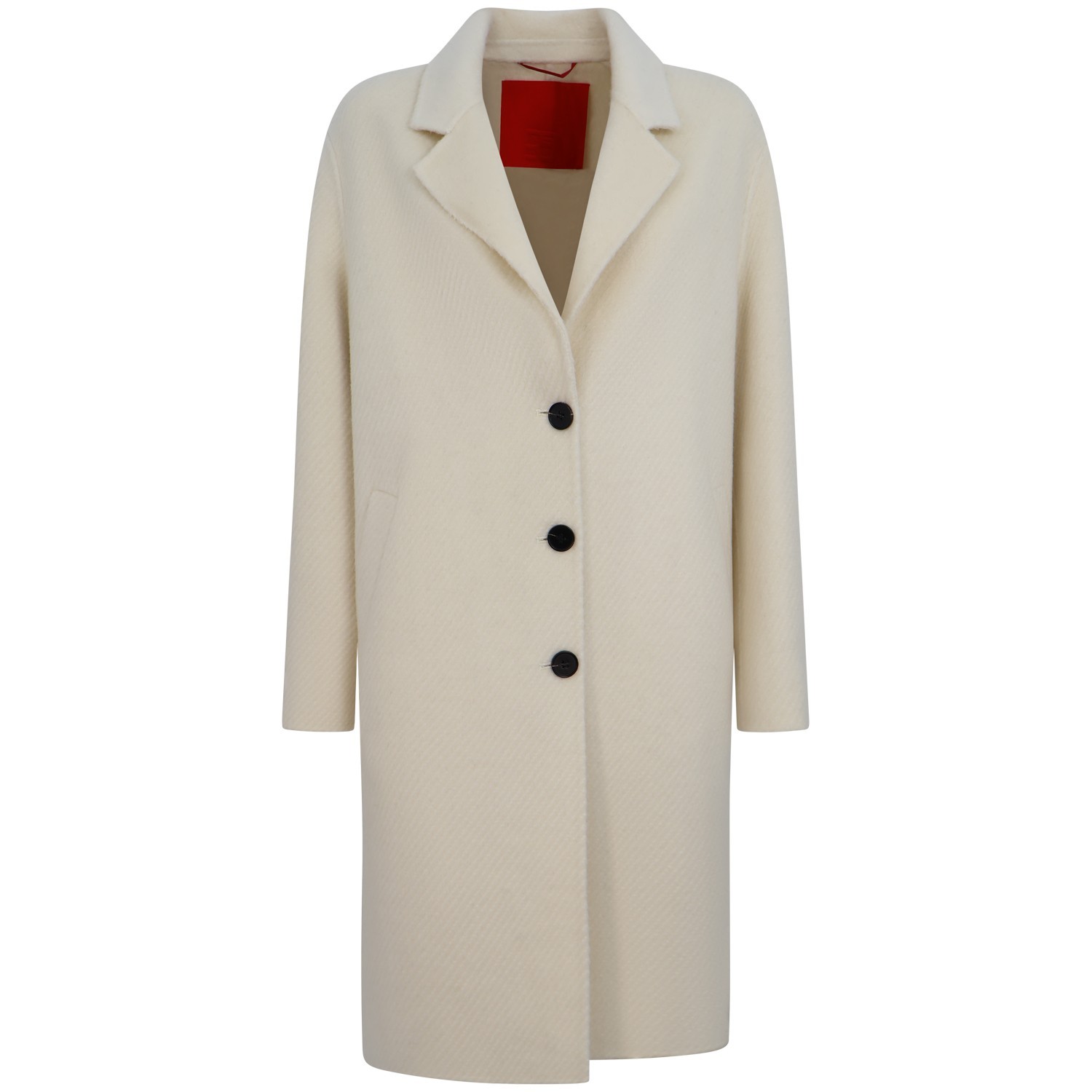 Cappotto bianco per donna