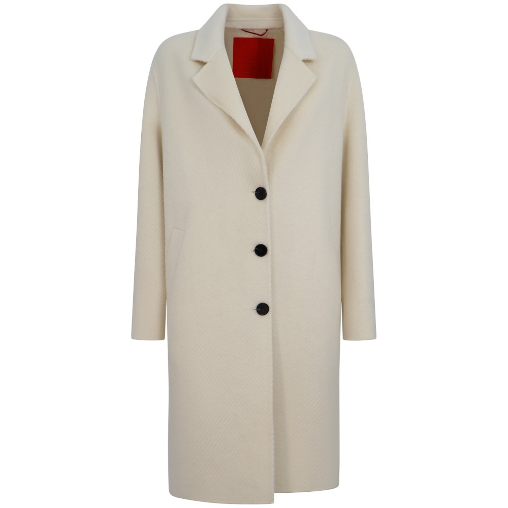Cappotto bianco per donna