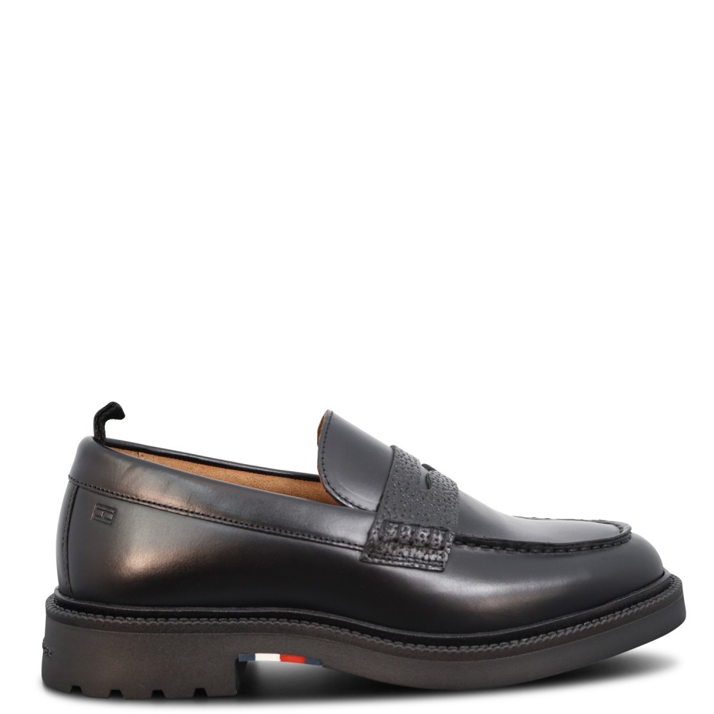 Mocassino nero per uomo