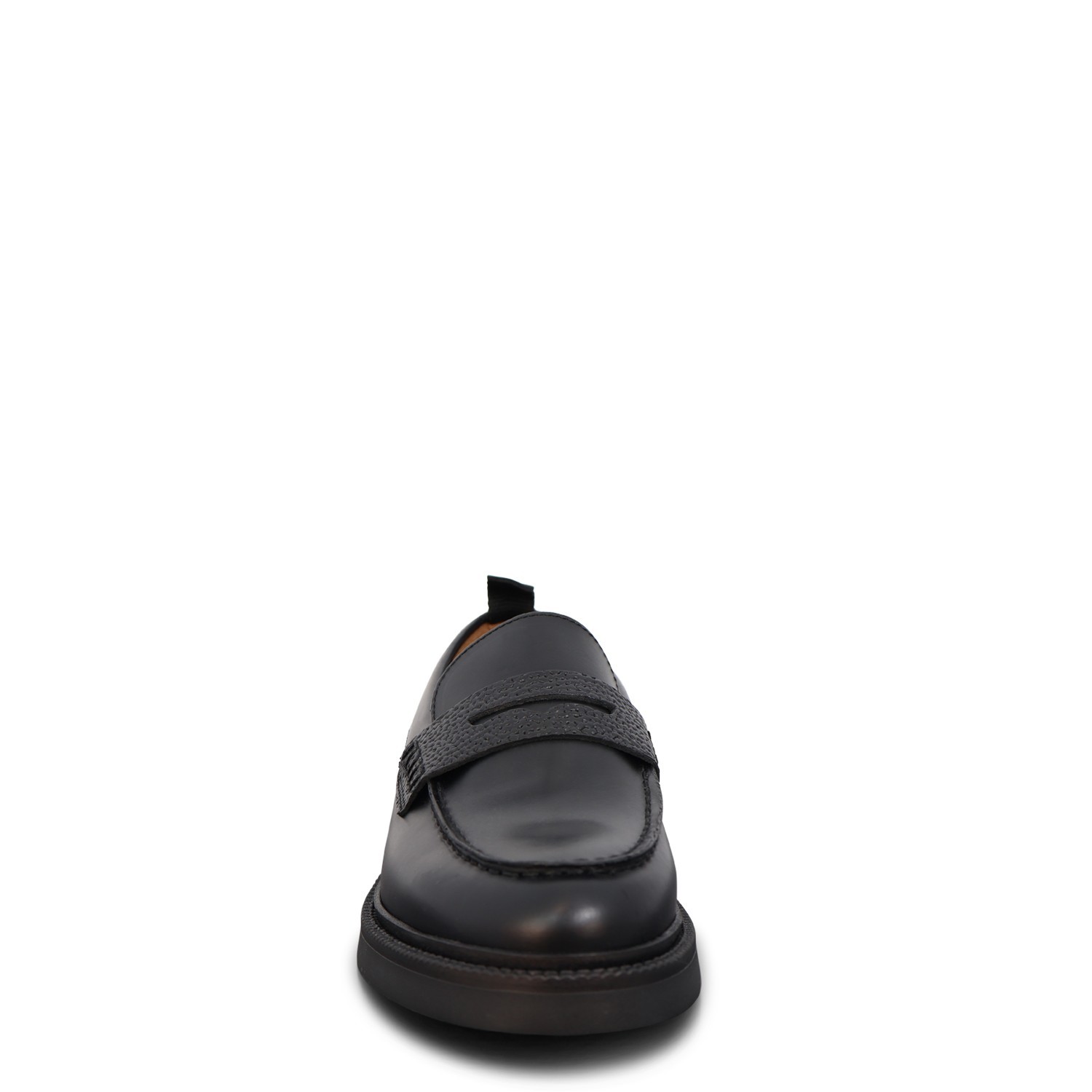 Mocassino nero per uomo