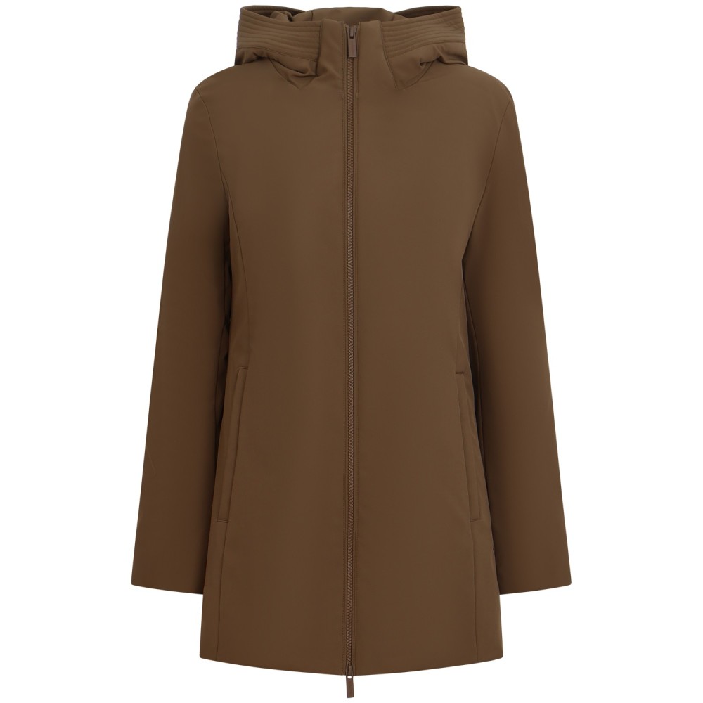Piumino marrone 'New Firth Down Parka' per donna