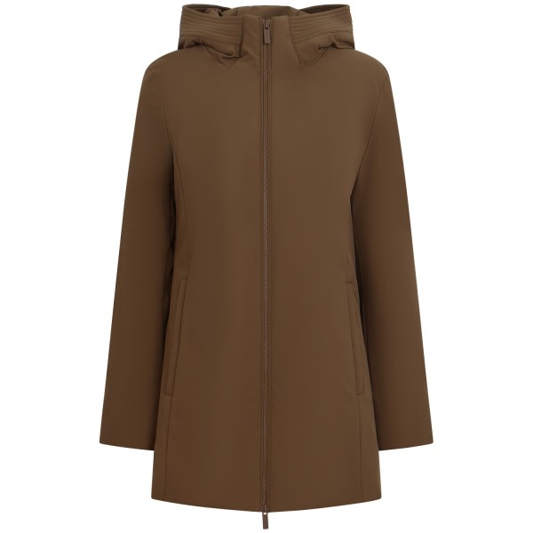 Piumino marrone 'New Firth Down Parka' per donna
