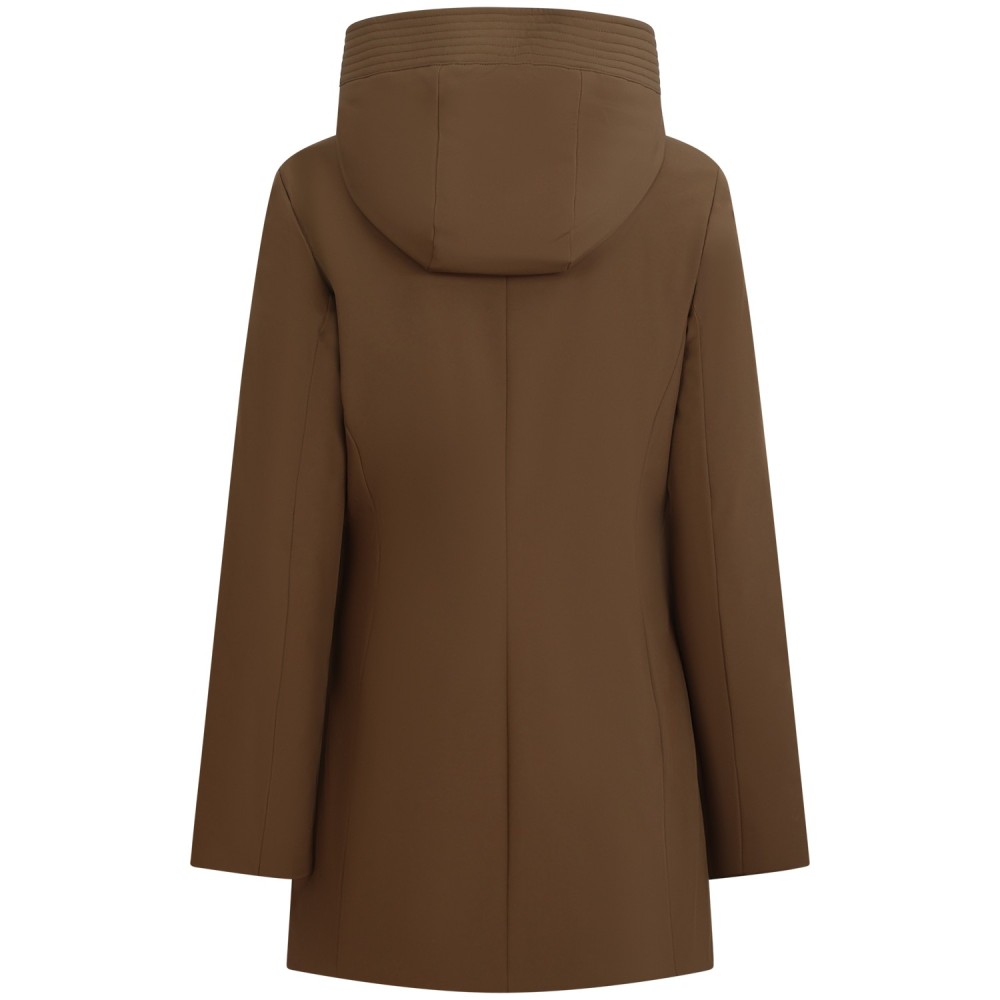 Piumino marrone 'New Firth Down Parka' per donna
