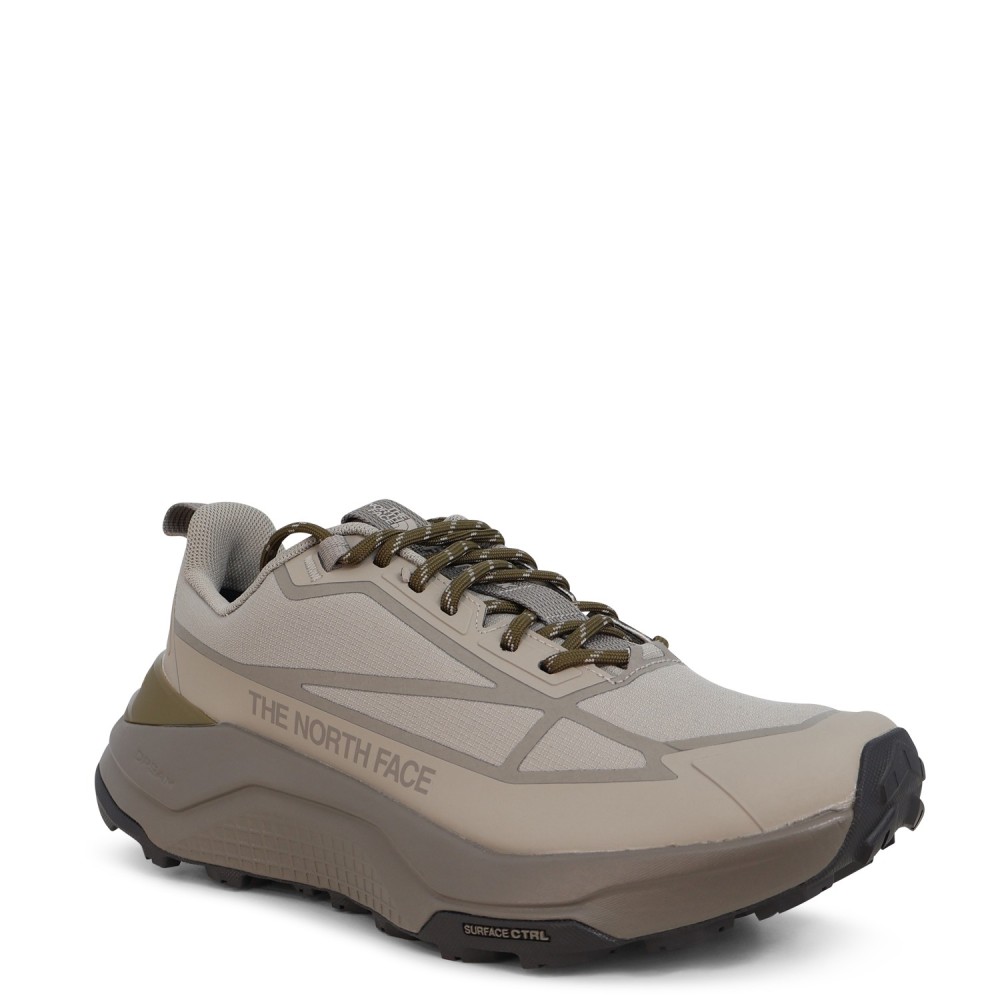 Sneakers grigia con riporti verdi per uomo