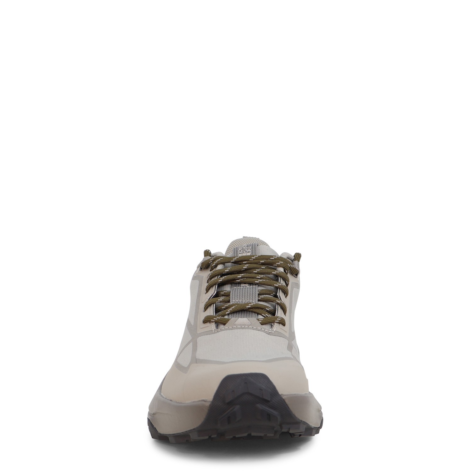 Sneakers grigia con riporti verdi per uomo