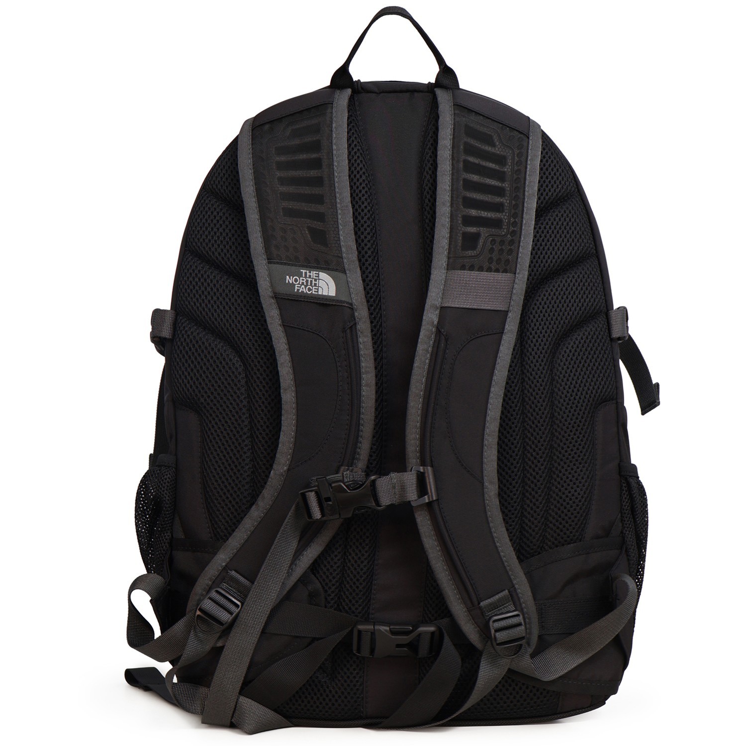 Zaino nero con patch logati per uomo 2