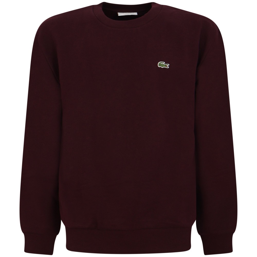 Felpa bordeaux per uomo