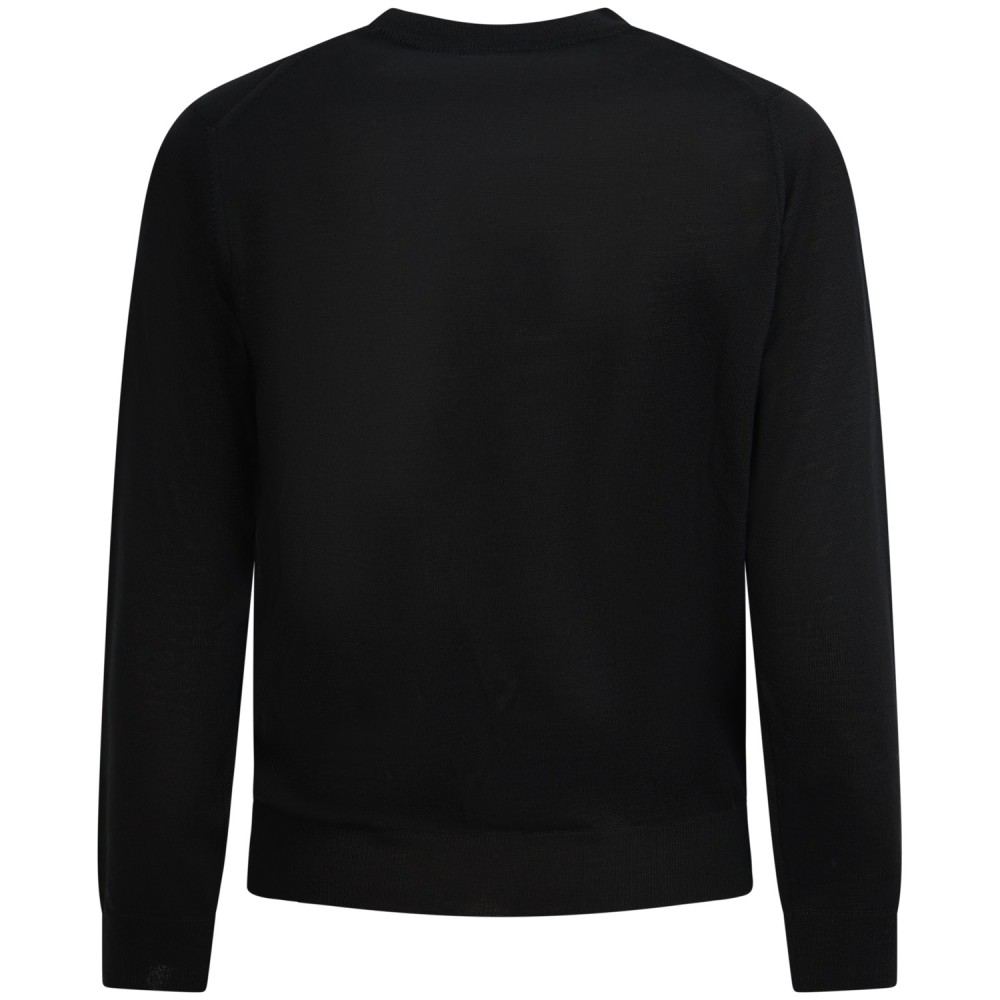 Maglione nero per uomo