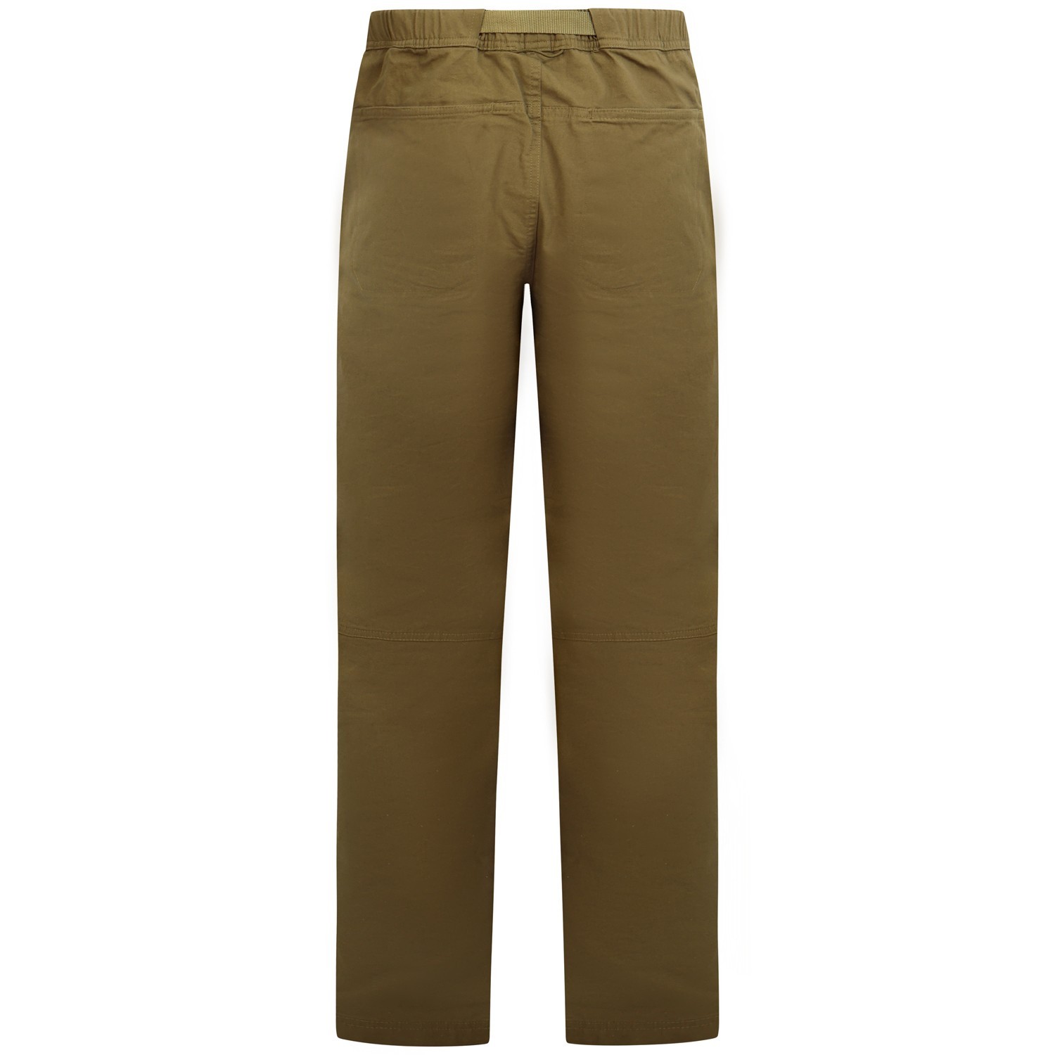 Pantalone verde con mini logo per uomo 2