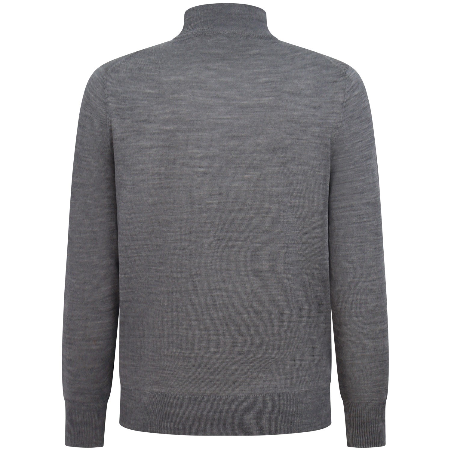 Lupetto grigio con mini logo per uomo 2