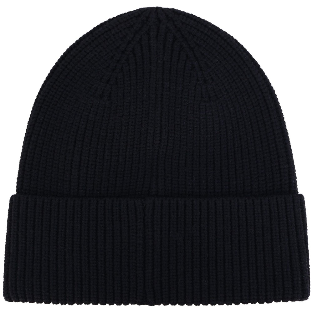 Cappello nero con mini logo per uomo
