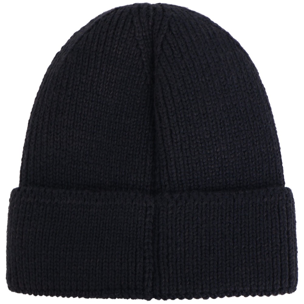 Cappello nero con logo per uomo