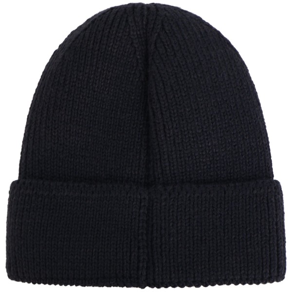 Cappello nero con logo per uomo