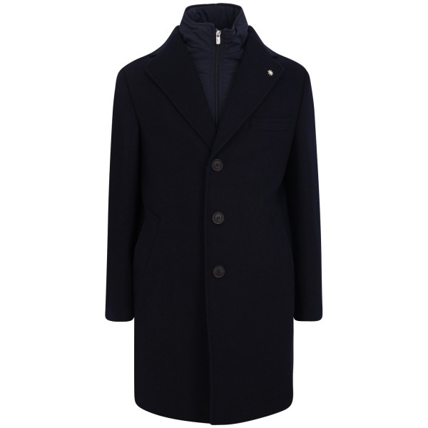 Cappotto blu per uomo