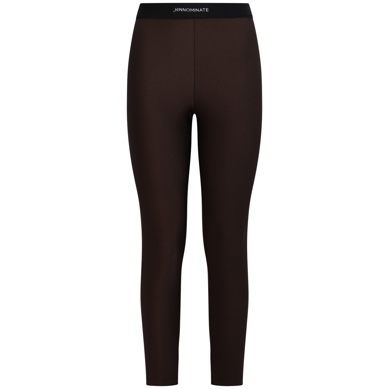 Leggins marrone con logo donna