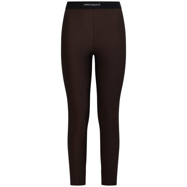 Leggins marrone con logo donna
