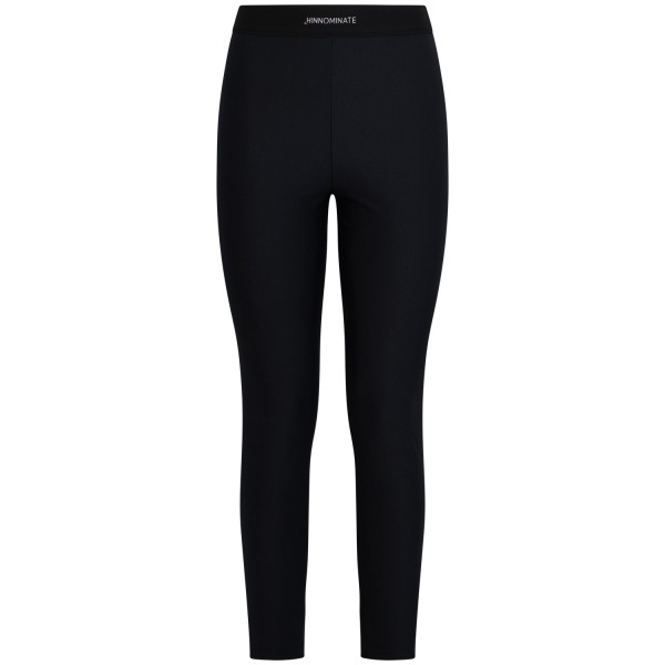 Leggins neri con logo   per donna