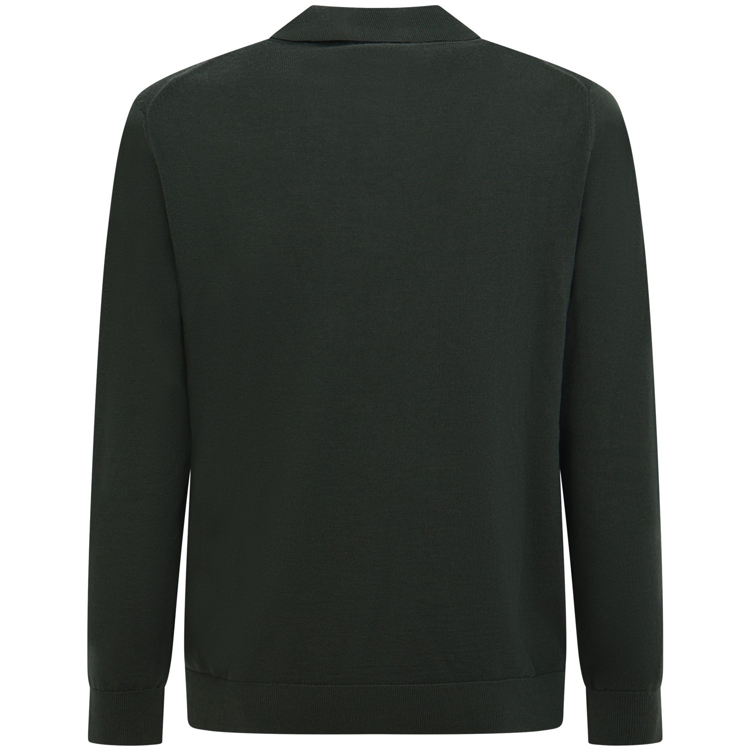 Maglione verde con colletto per uomo 2