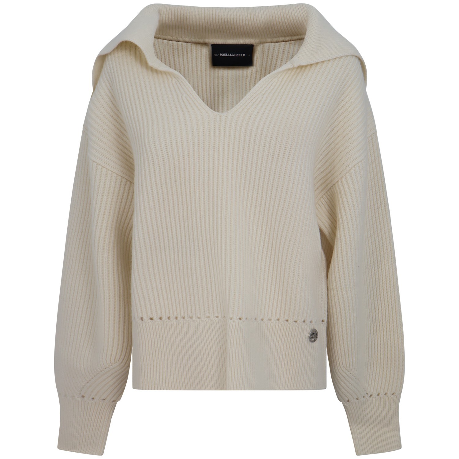Maglione bianco per donna