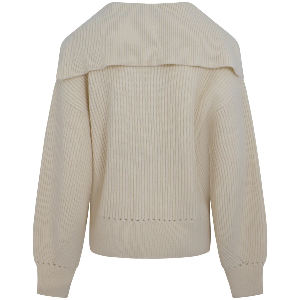Maglione bianco per donna
